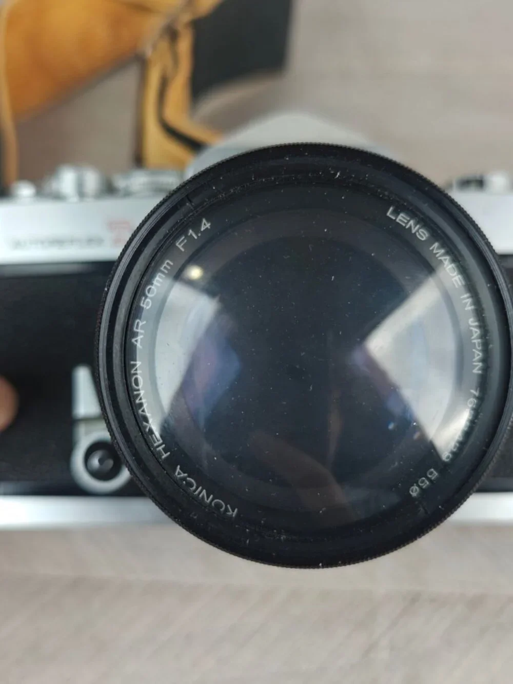 Vintage Konica Autoreflex T3 35mm Film Camera W/ Hexanon AR Lenses & Manual